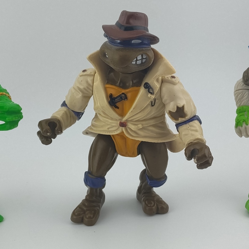 Vintage TMNT action figures Teenage Mutant Ninja Turtles Leonardo Space Usagi - Picture 10 of 16